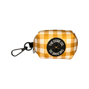 Golden Gingham - Waste Bag Holder